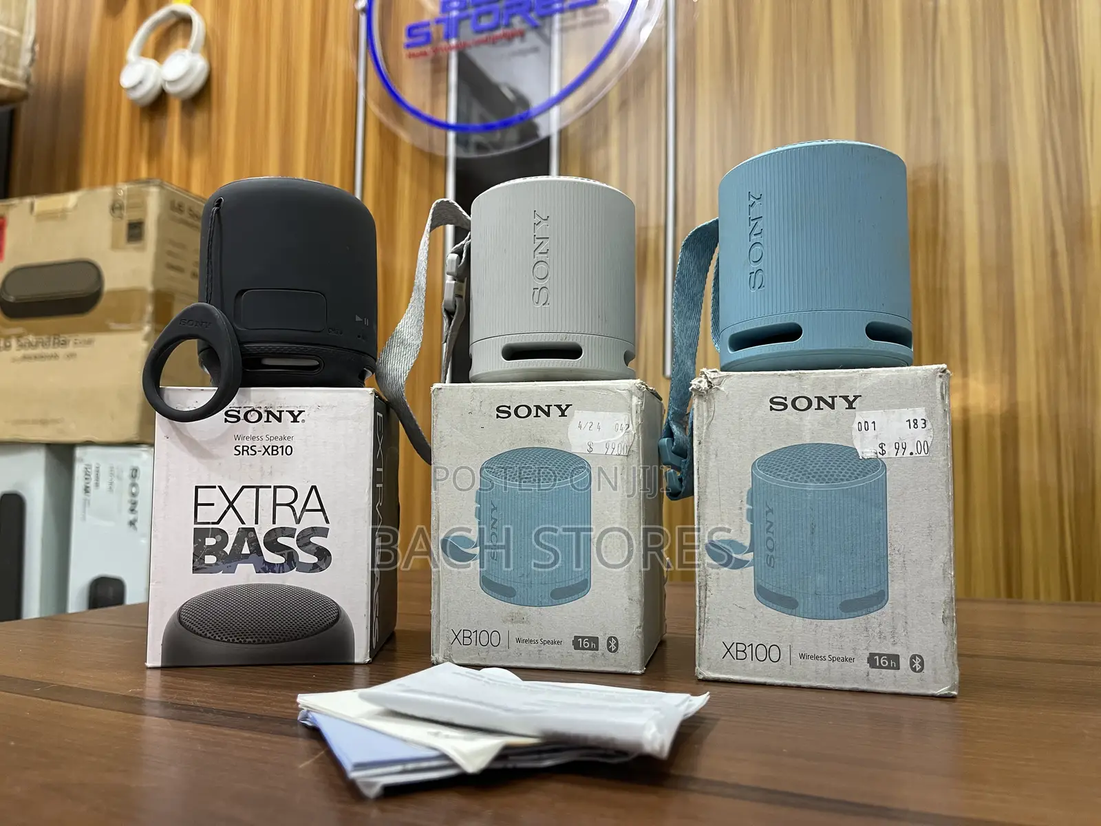 Sony SRS-Xb100 Portable Light-Weight Compacted Speaker