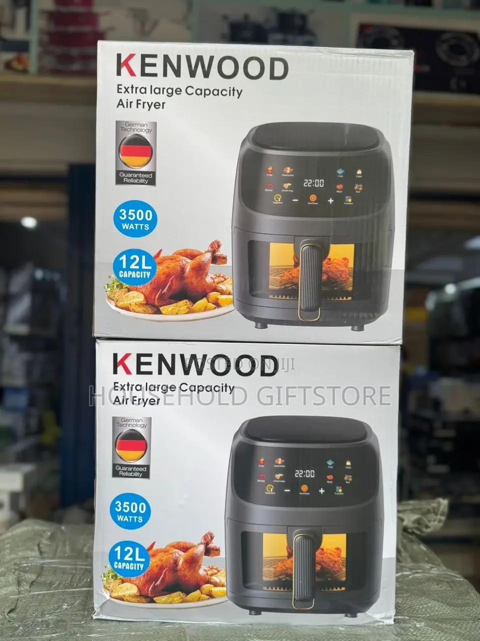 Kenwood 12l Digital Transparent Air Fryer