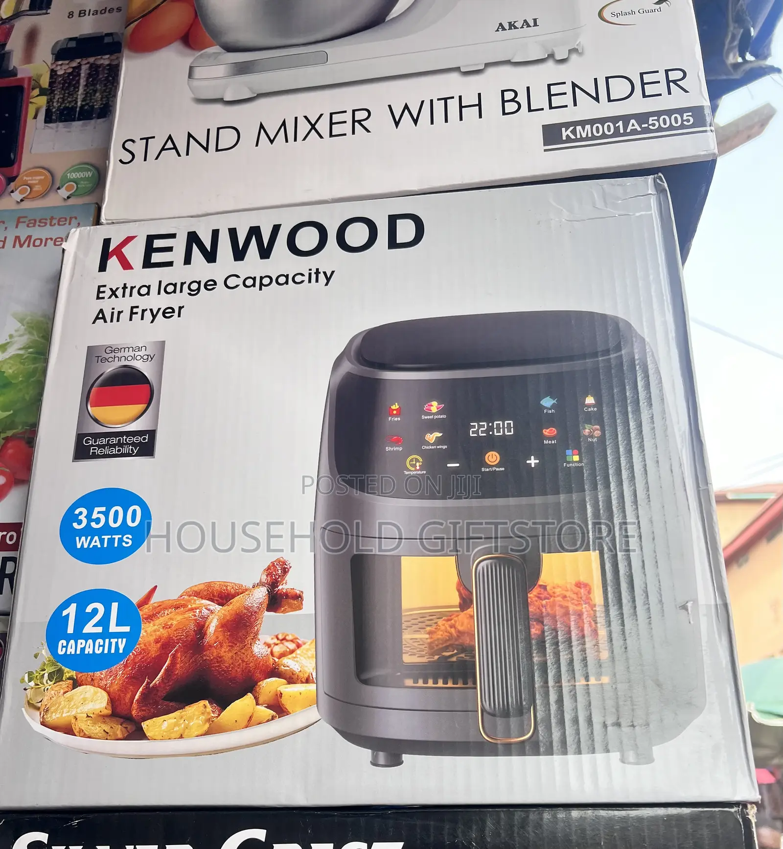 Kenwood 12l Digital Transparent Air Fryer
