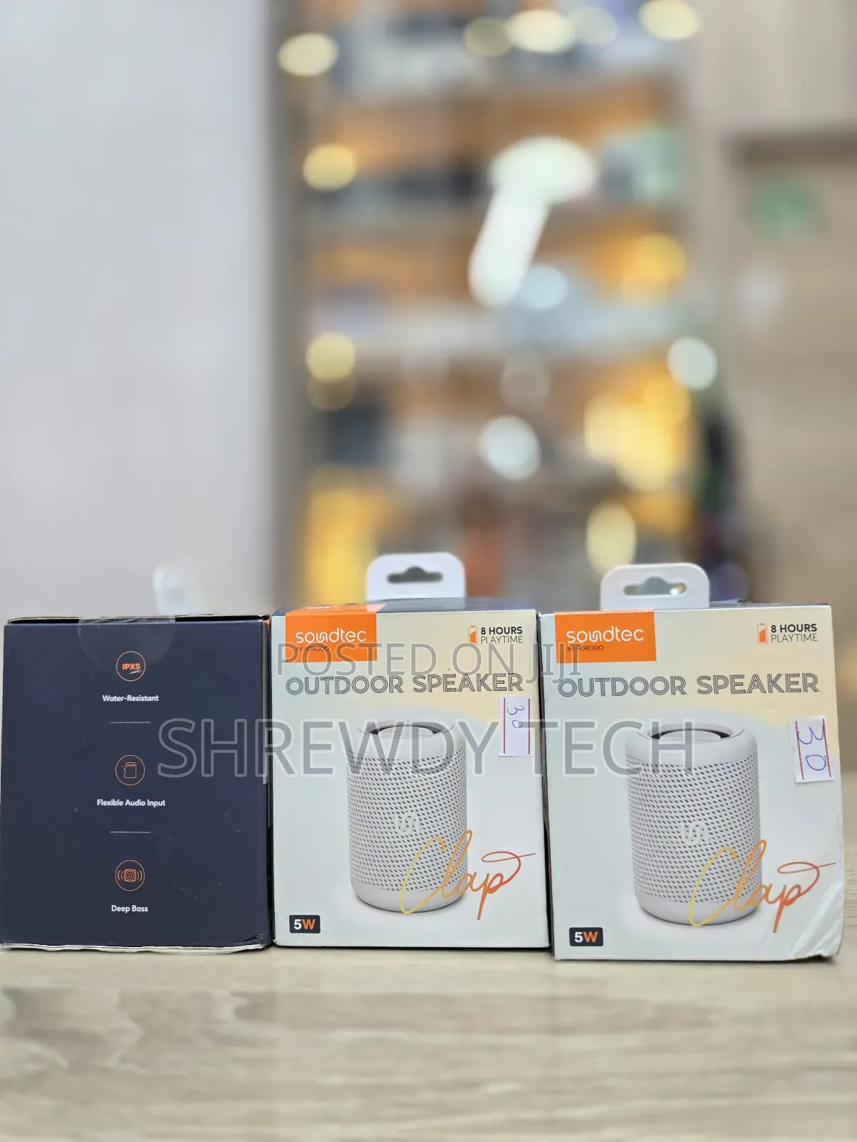 Soundtec by Porodo Clap Outdoor Speaker