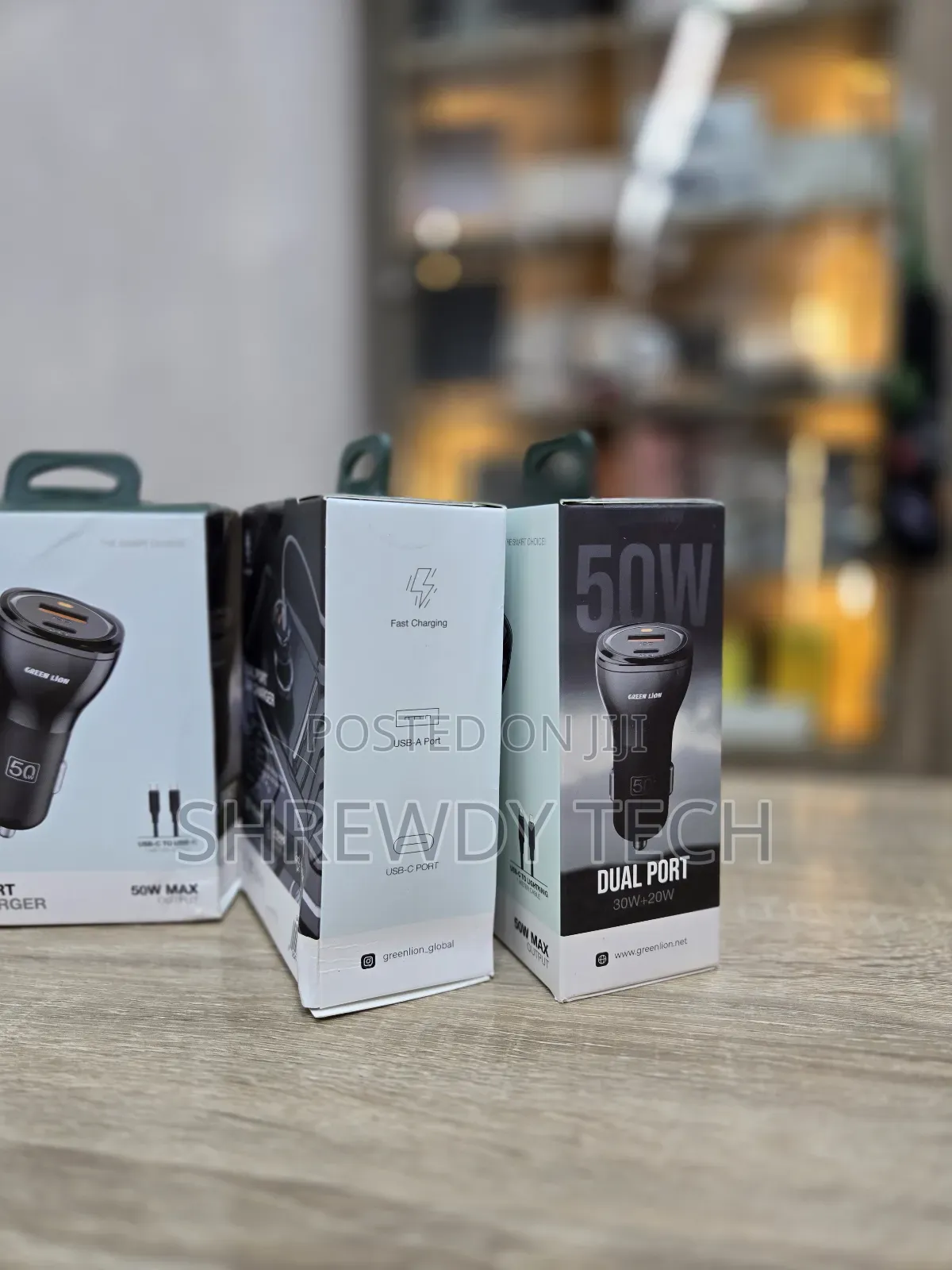 Green Lion Dual Port Car Charger