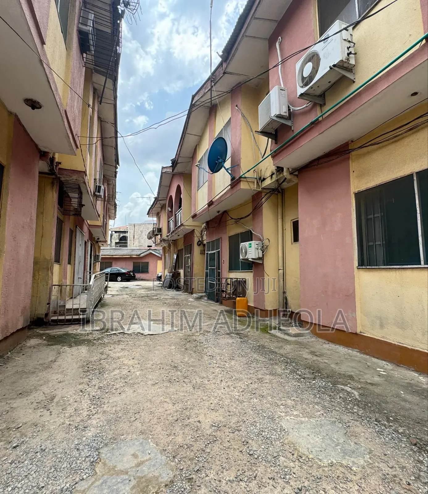 Land Measuring 1256sqm With a Well Maintained 9units of 3bedroom Flat