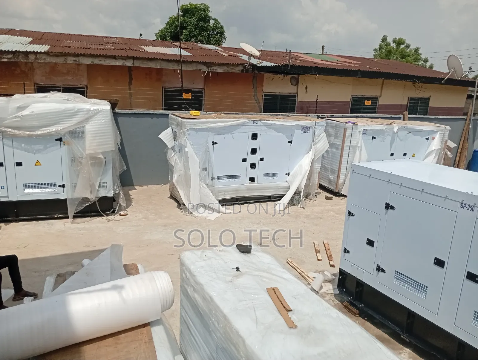 Brand New 400kva Perkins Soundproof Diesel Generator 100% Copper Coil