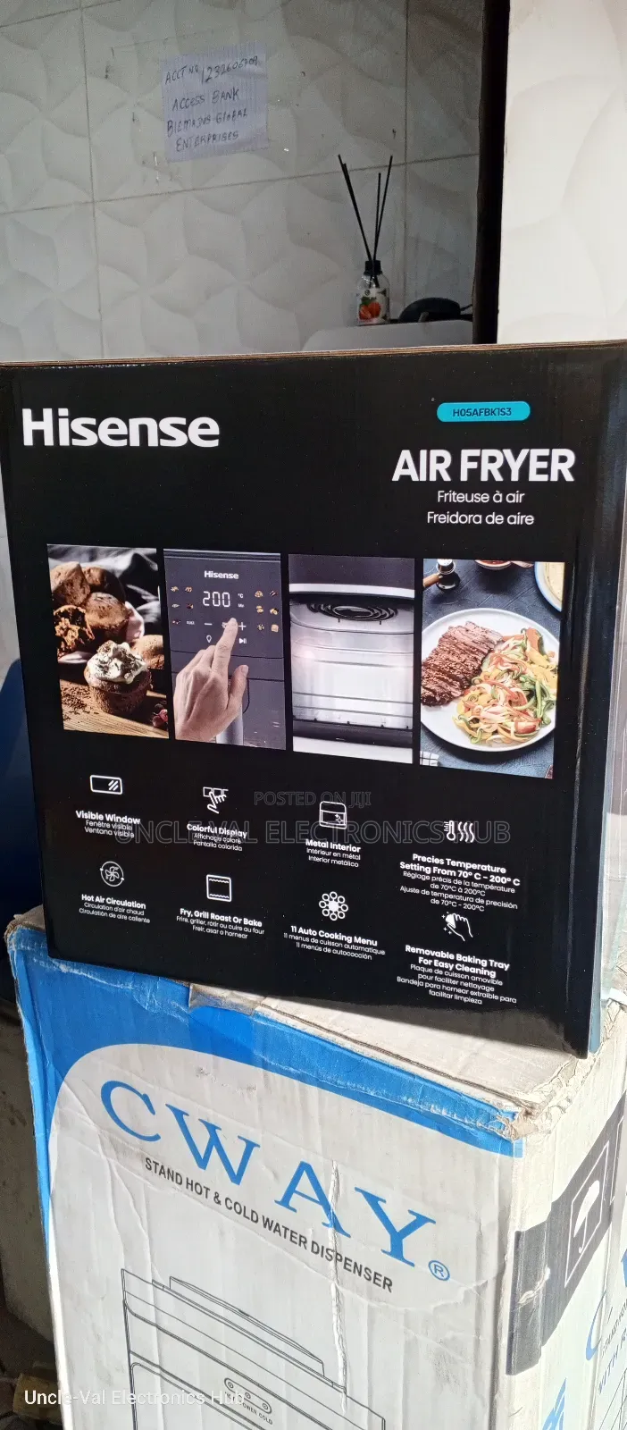 Hisense New 5ltr Air Fryer