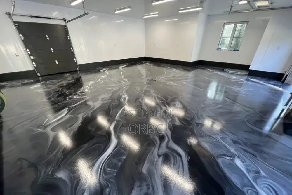 Epoxy/Metallic Floor