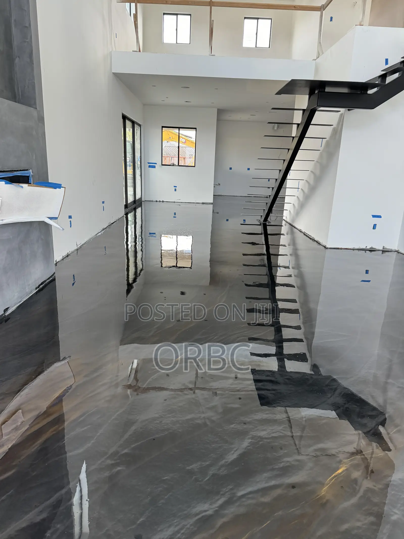 Epoxy/Metallic Floor