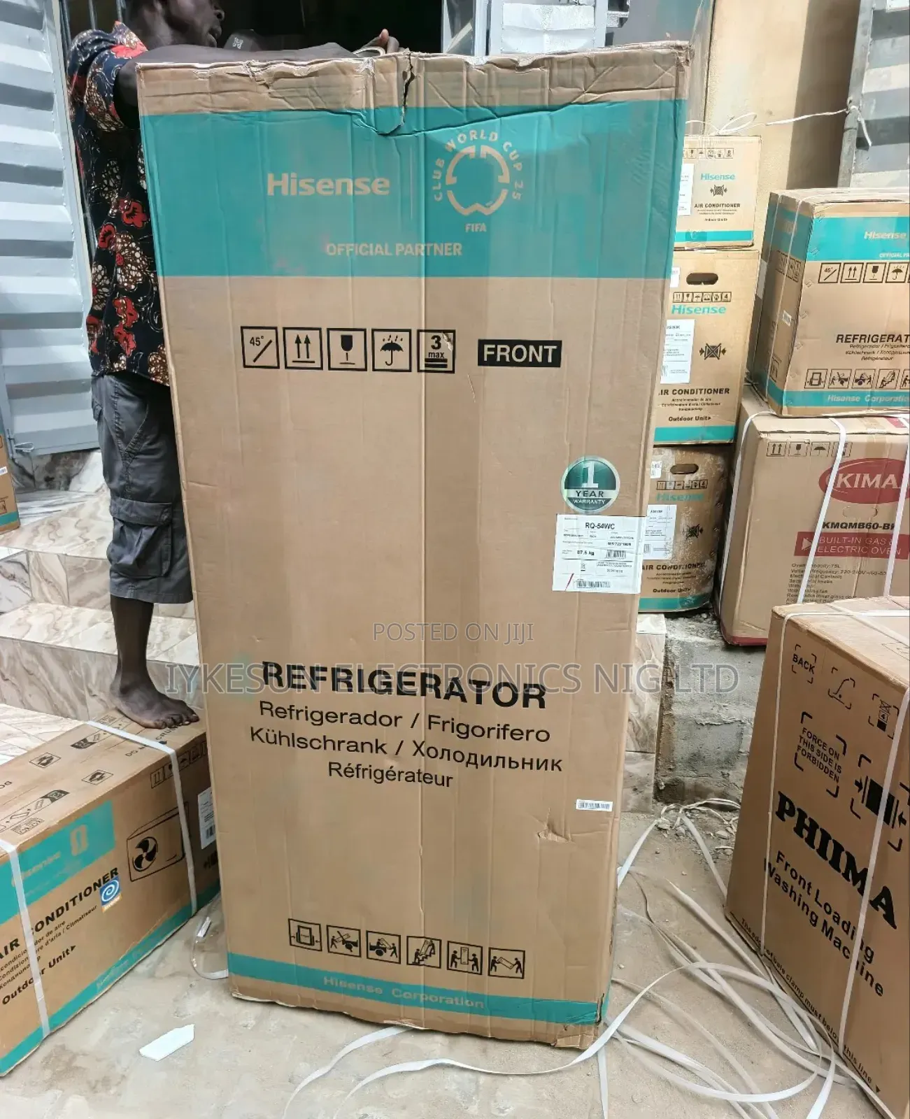Original Hisense French Door Inverter 4 Doors Fridge Bottom Freezer