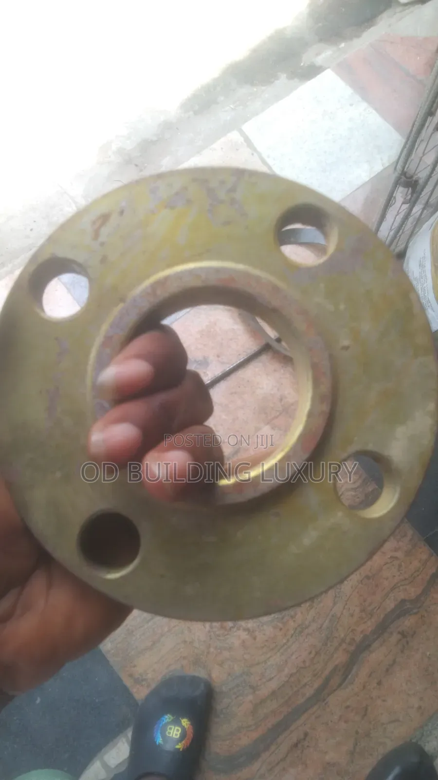 4" Ms Flange, a Type Used for Piping (Class 150 Weldable Flange)