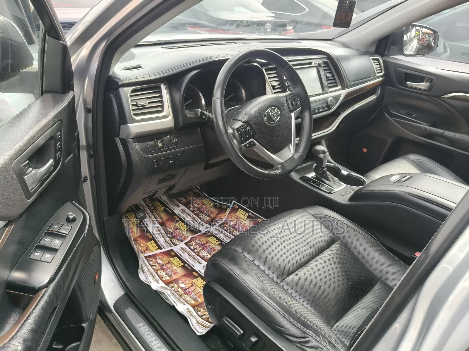 Toyota Highlander Limited Platinum V6 4x4 (3.5L 6cyl 6A) 2016 Silver