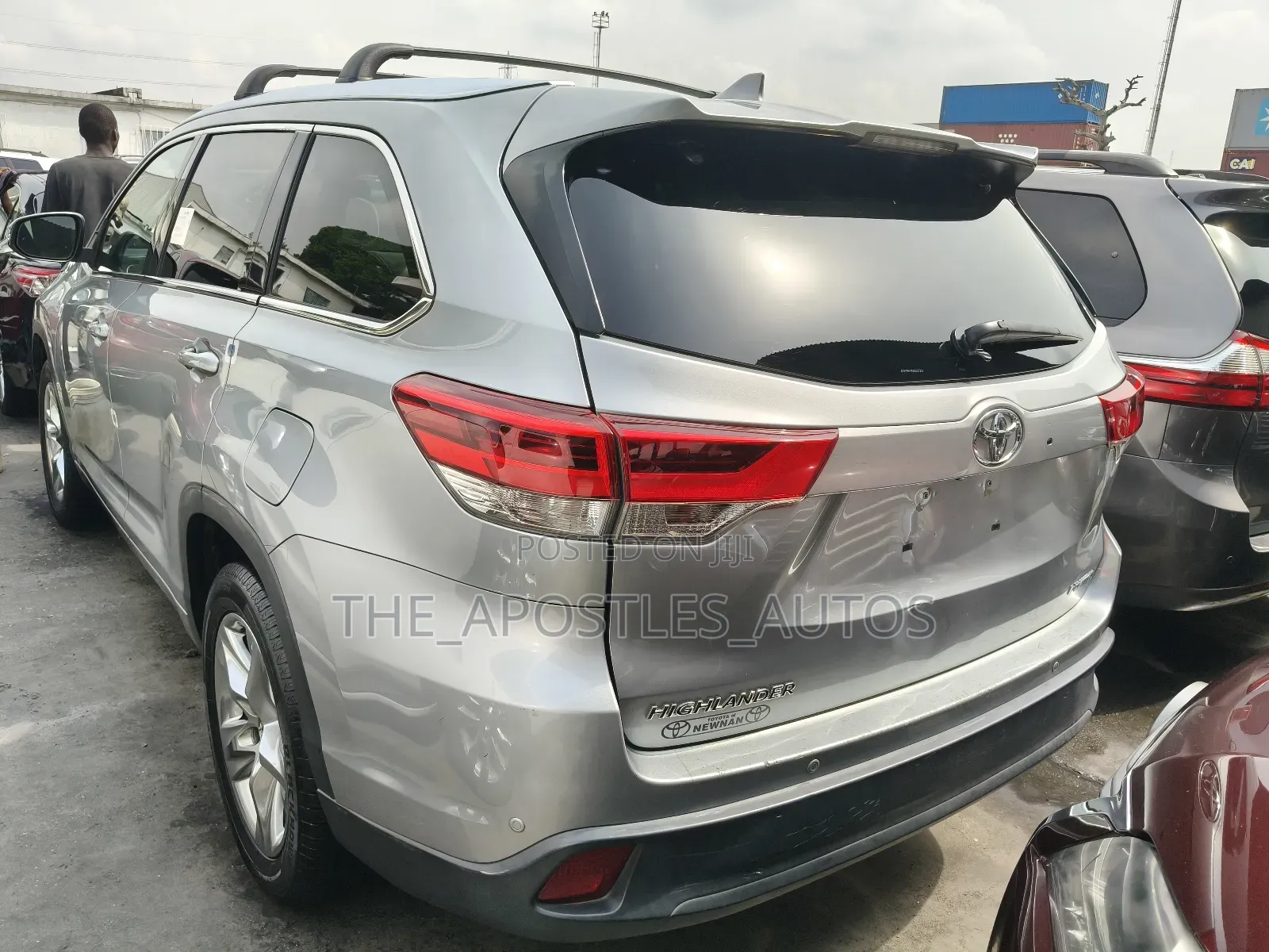 Toyota Highlander Limited Platinum V6 4x4 (3.5L 6cyl 6A) 2016 Silver