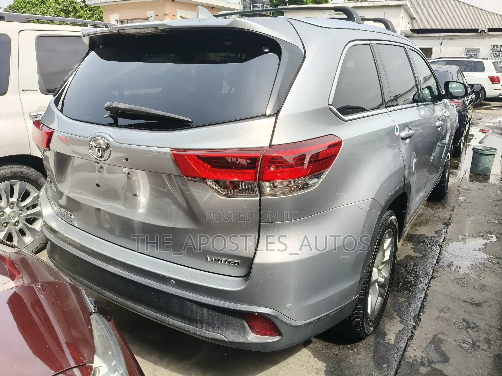 Toyota Highlander Limited Platinum V6 4x4 (3.5L 6cyl 6A) 2016 Silver