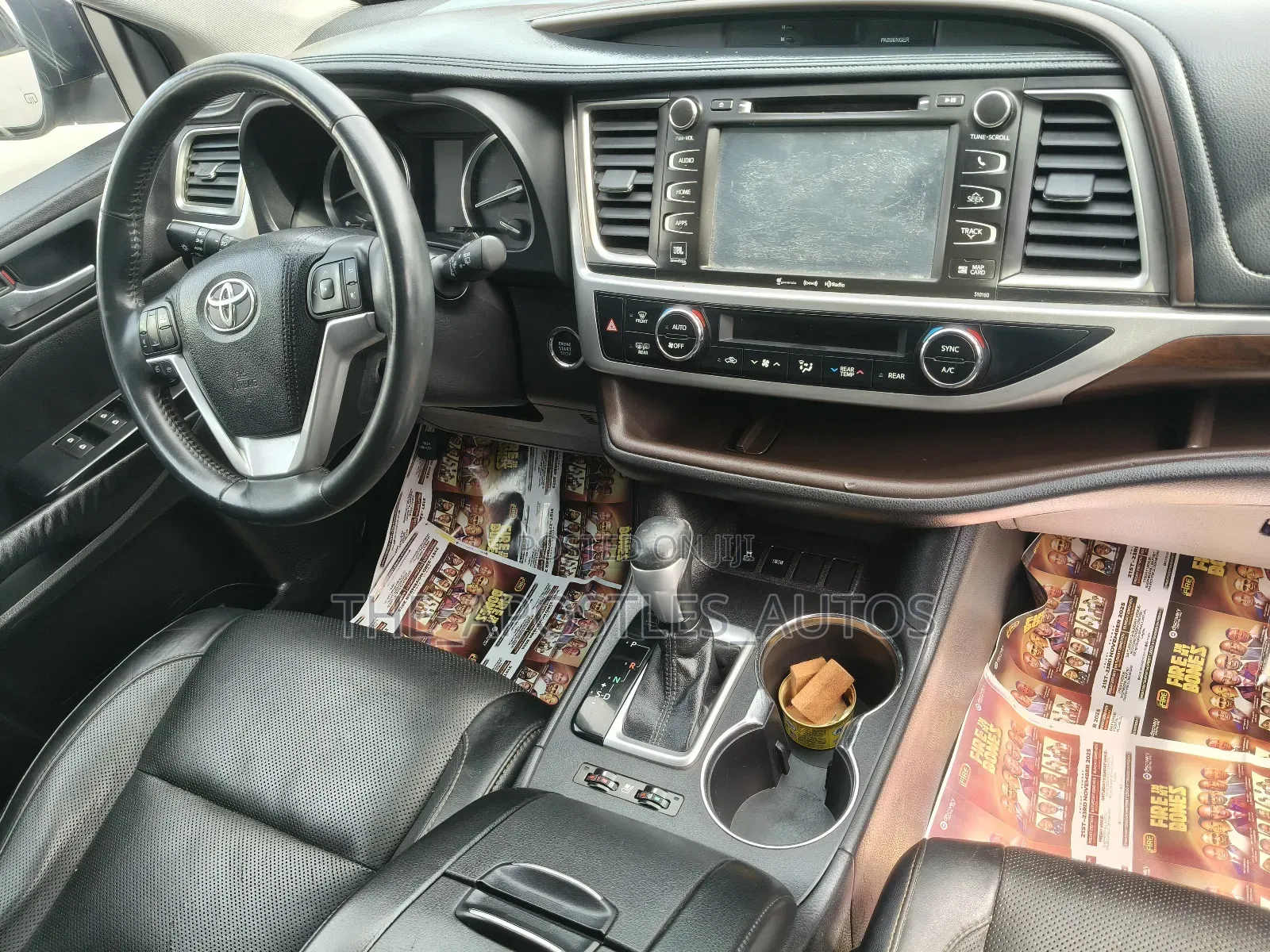 Toyota Highlander Limited Platinum V6 4x4 (3.5L 6cyl 6A) 2016 Silver