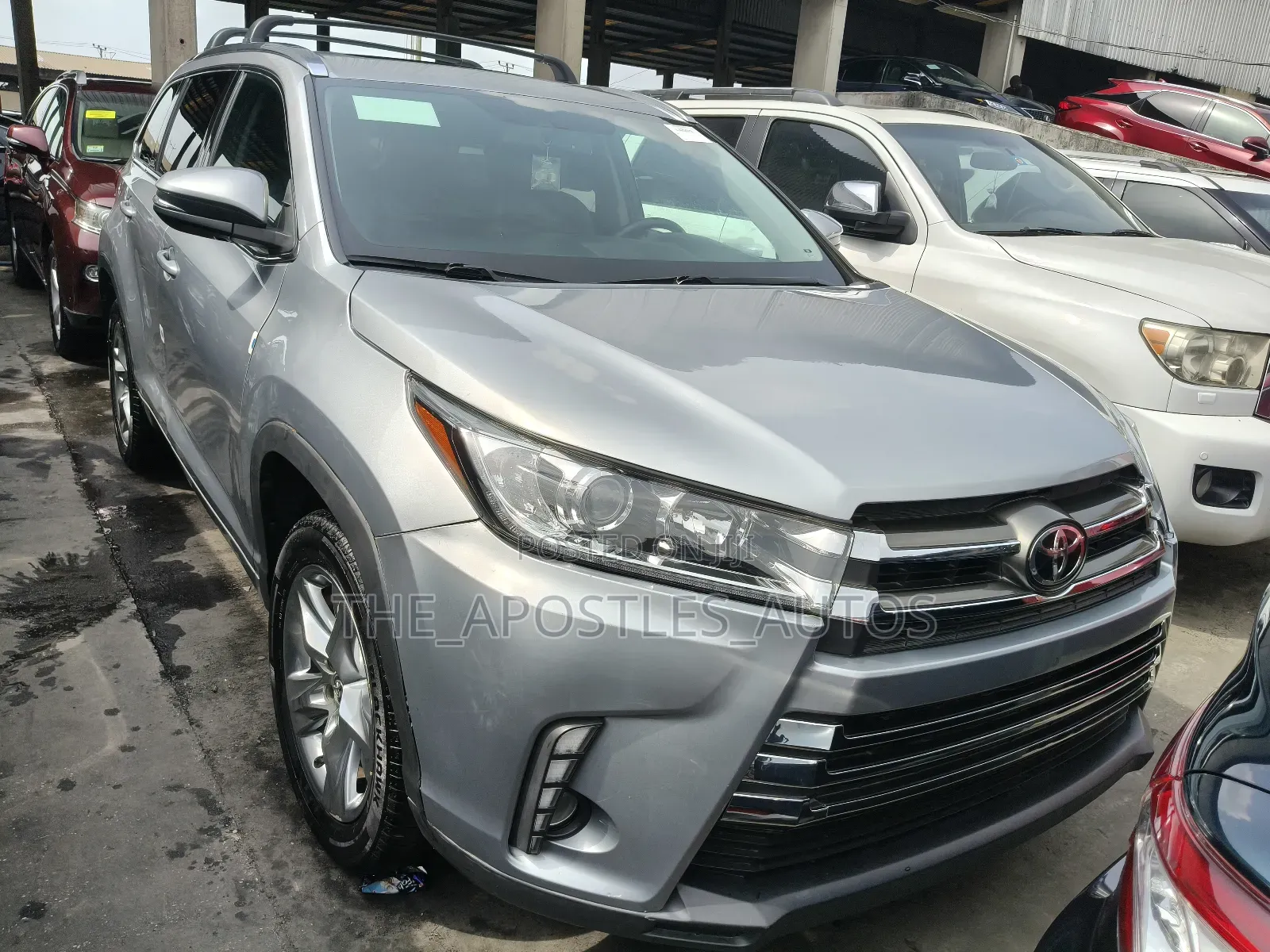 Toyota Highlander Limited Platinum V6 4x4 (3.5L 6cyl 6A) 2016 Silver