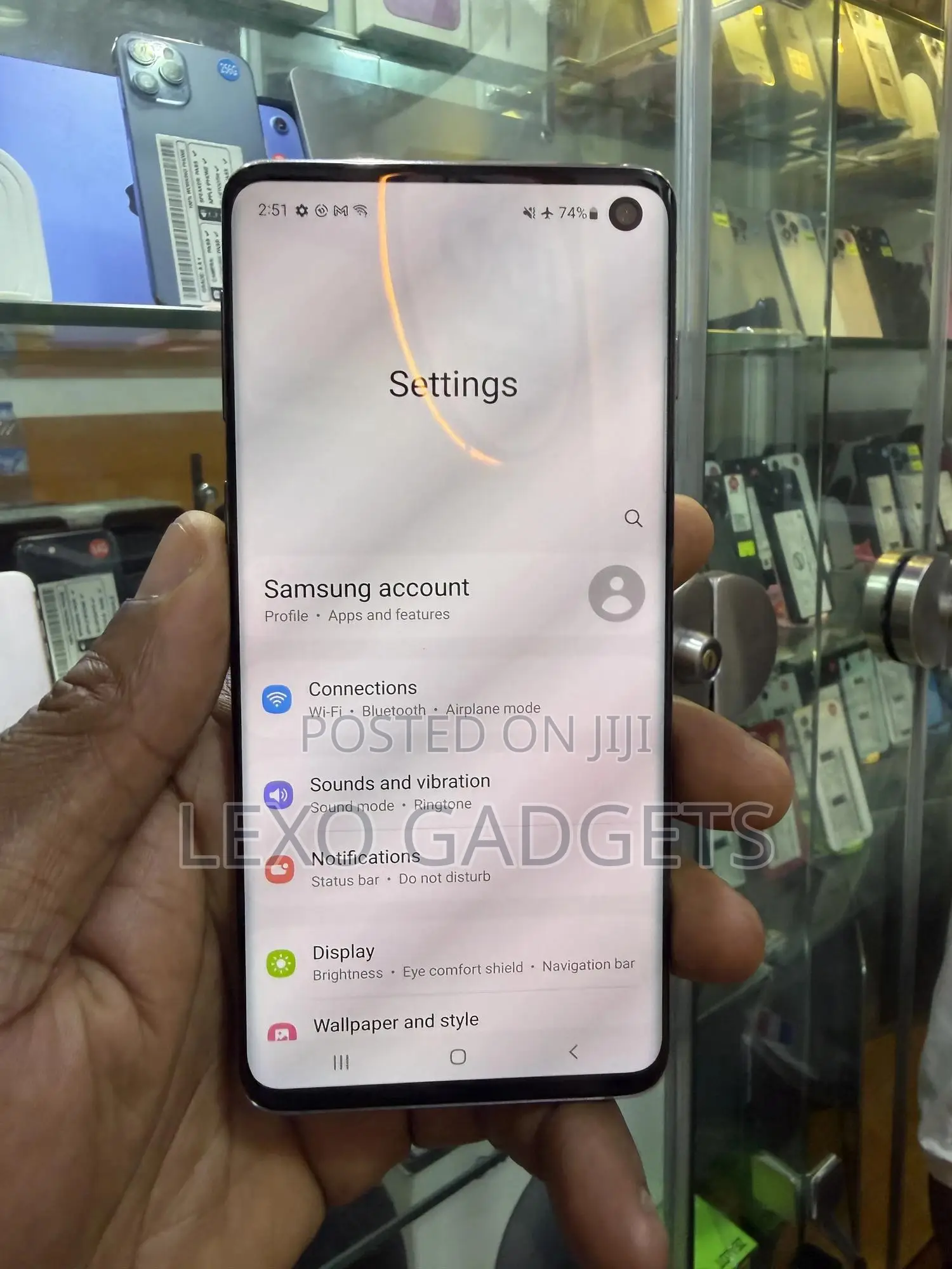Samsung Galaxy S10 128 GB Black