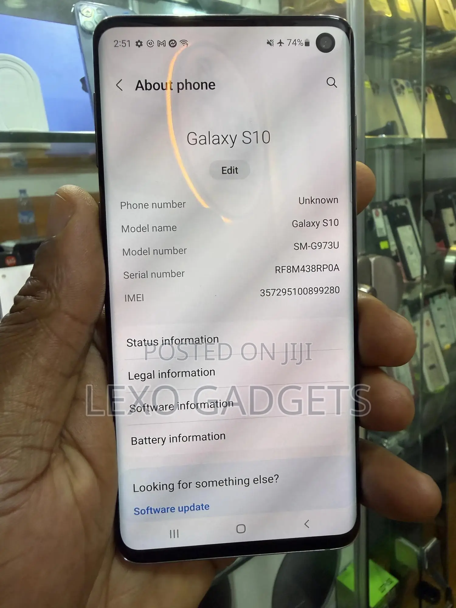 Samsung Galaxy S10 128 GB Black