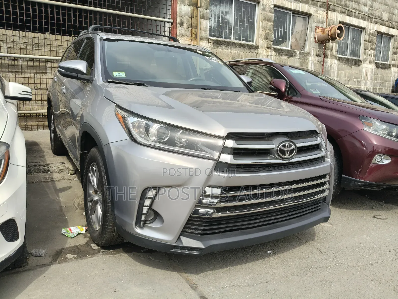 Toyota Highlander XLE V6 4x4 (3.5L 6cyl 6A) 2016 Silver