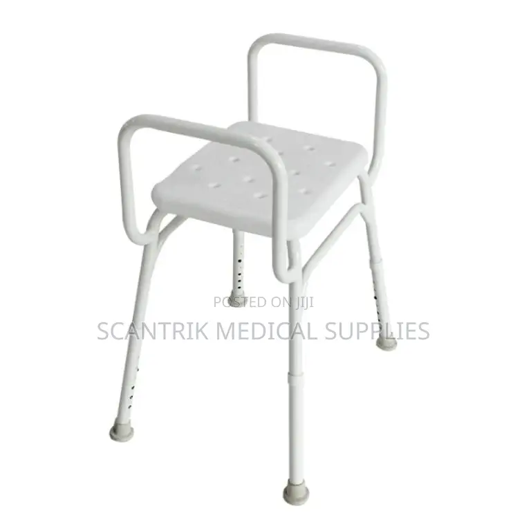 Lightweight Medical Shower Chair Without Backrest