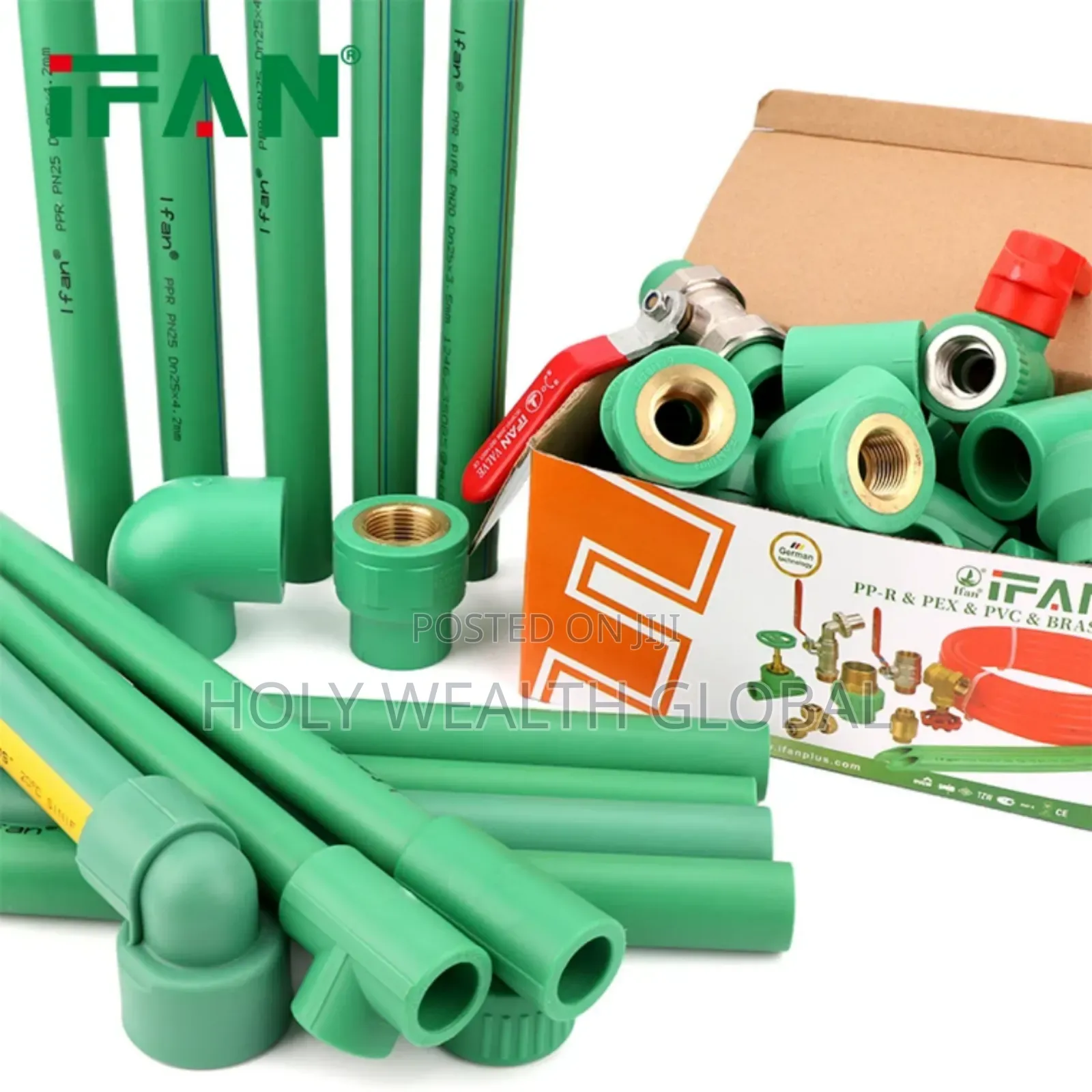 PPR Plumbing Fittings and Pipe for Hot Water
