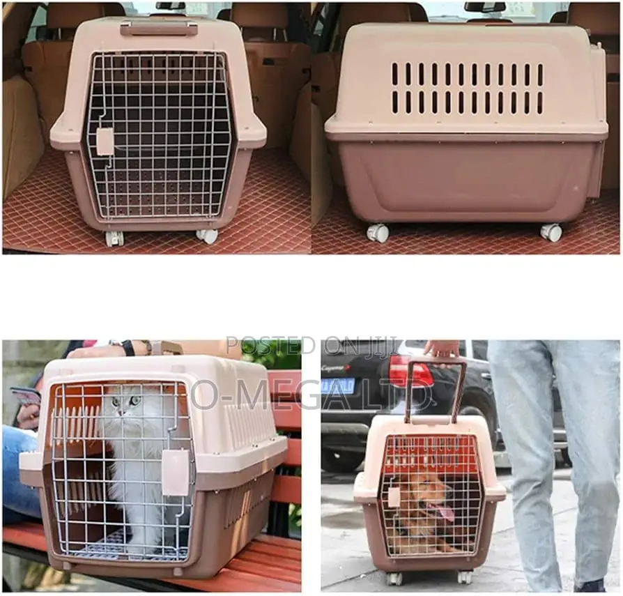 Local Pet Travel Carriers –Sturdy Aviation Crates (5 Sizes)