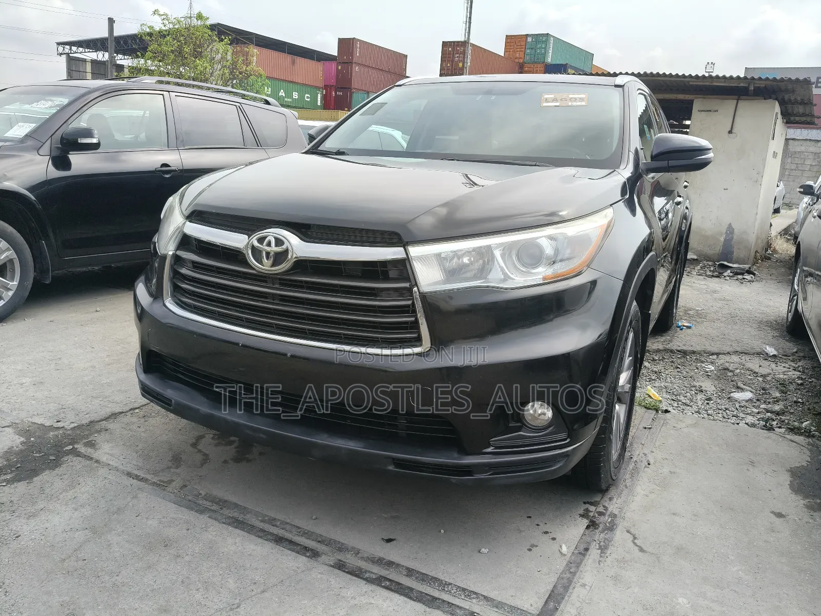 Toyota Highlander XLE 4dr SUV AWD (3.5L 6cyl 6A) 2015 Black