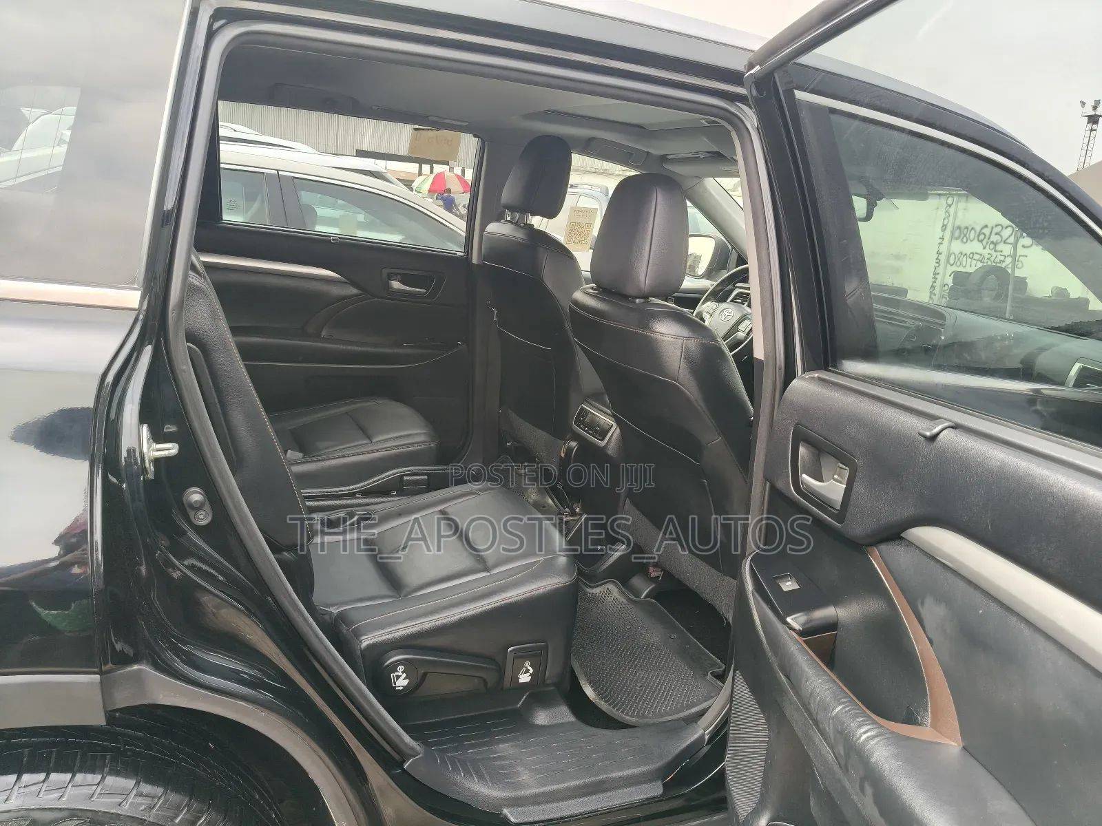 Toyota Highlander XLE 4dr SUV AWD (3.5L 6cyl 6A) 2015 Black