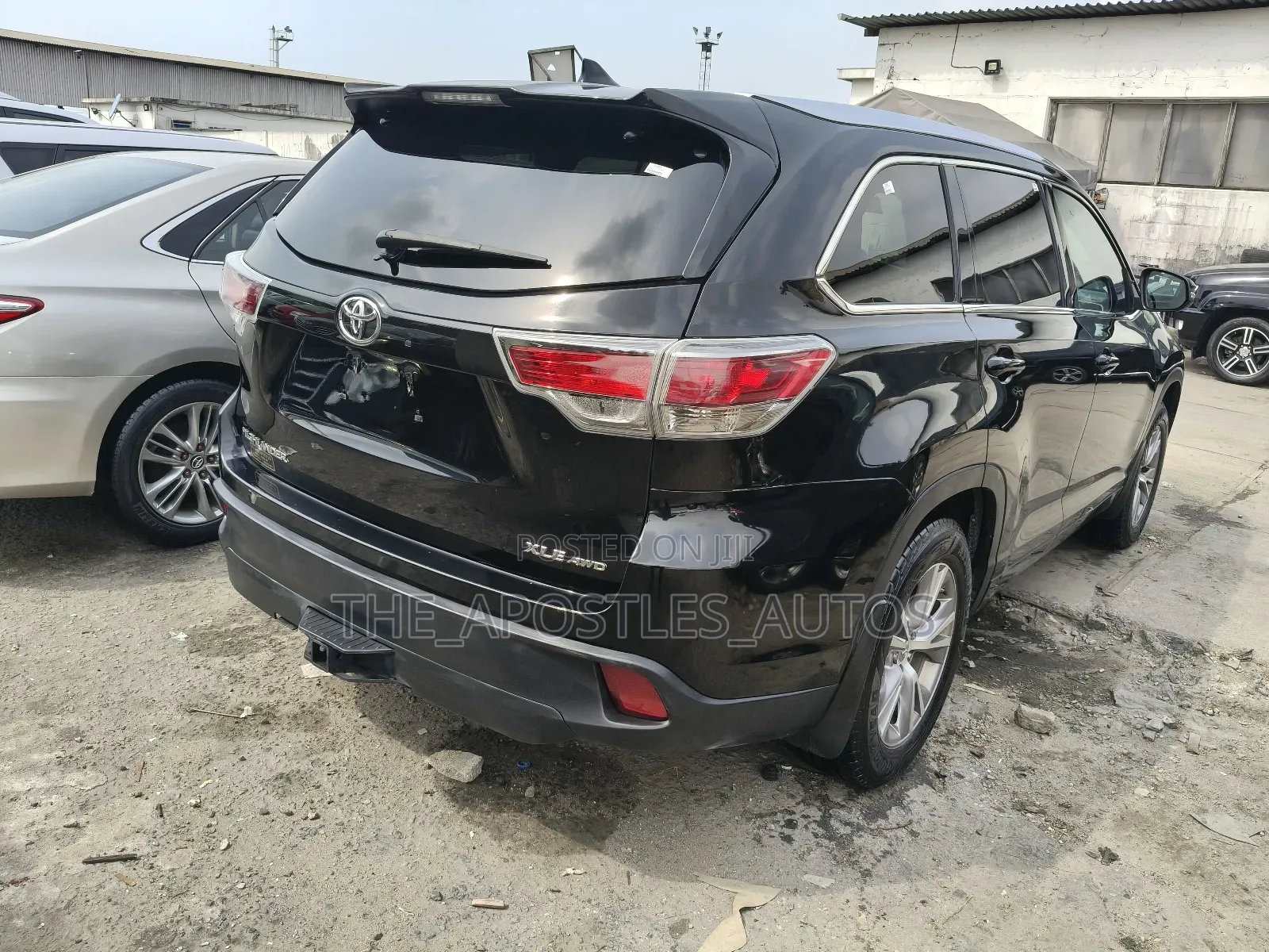 Toyota Highlander XLE 4dr SUV AWD (3.5L 6cyl 6A) 2015 Black