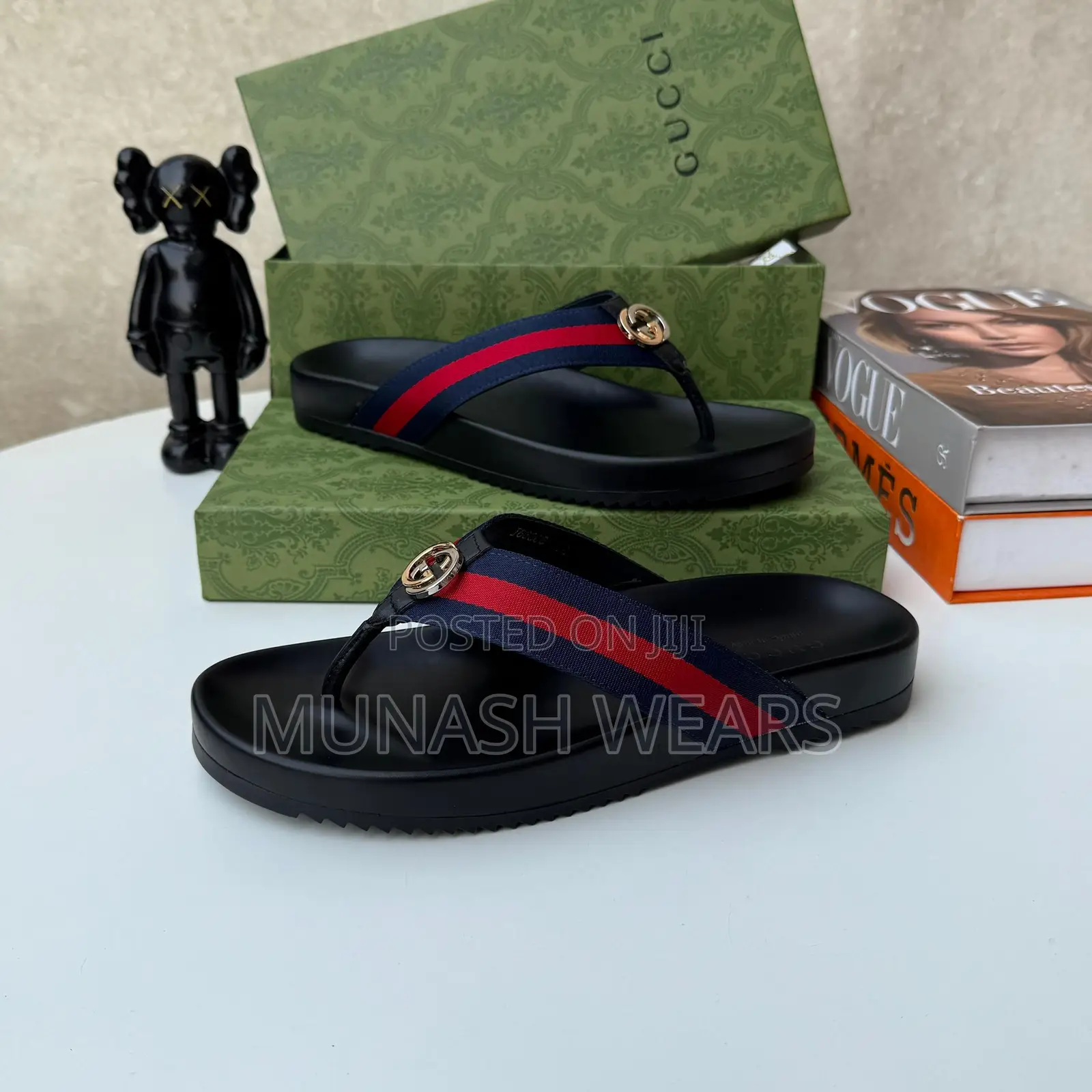 Gucci Leather Slipers For Men 40-46