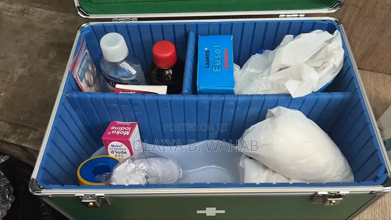 Aluminum First Aid Box – Fully Kitted Medical Kit