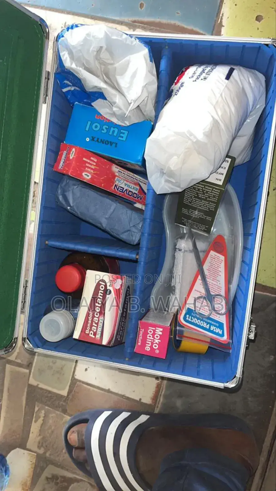 Aluminum First Aid Box – Fully Kitted Medical Kit