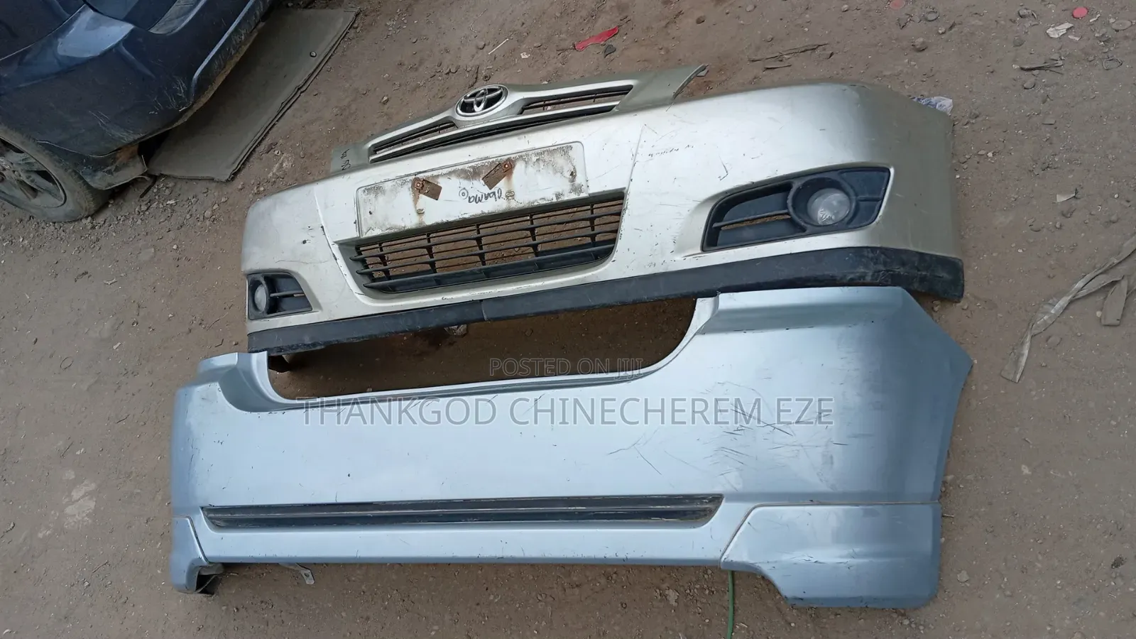 Front and Back Bumper Corolla Drogba 2005 Model