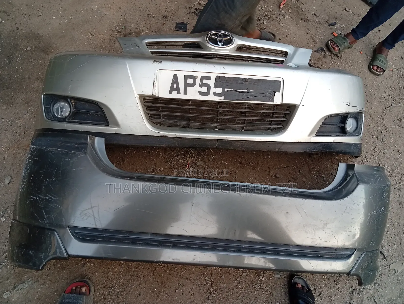 Front and Back Bumper Corolla Drogba 2005 Model