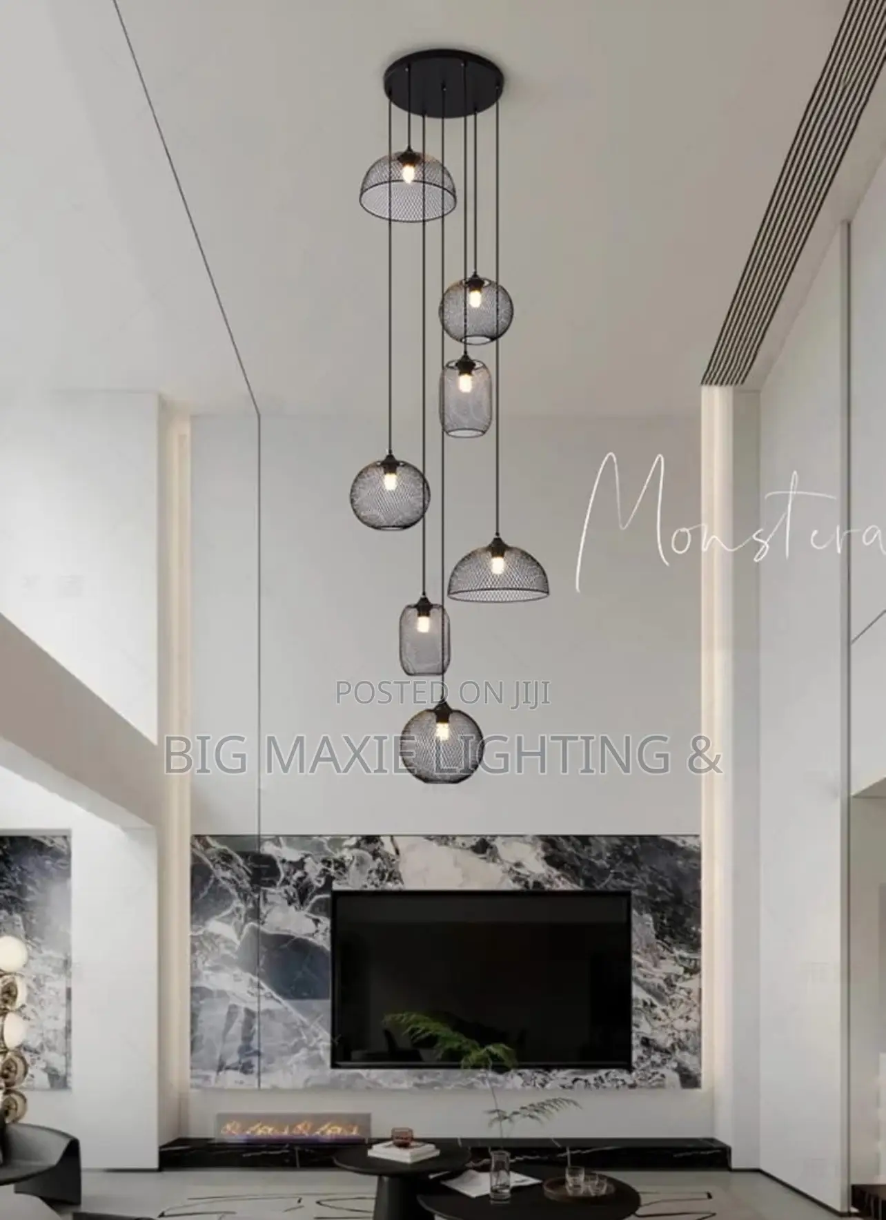 Modern Stair Chandelier Pendant Lights Indoor Lighting Ceiling Lamp