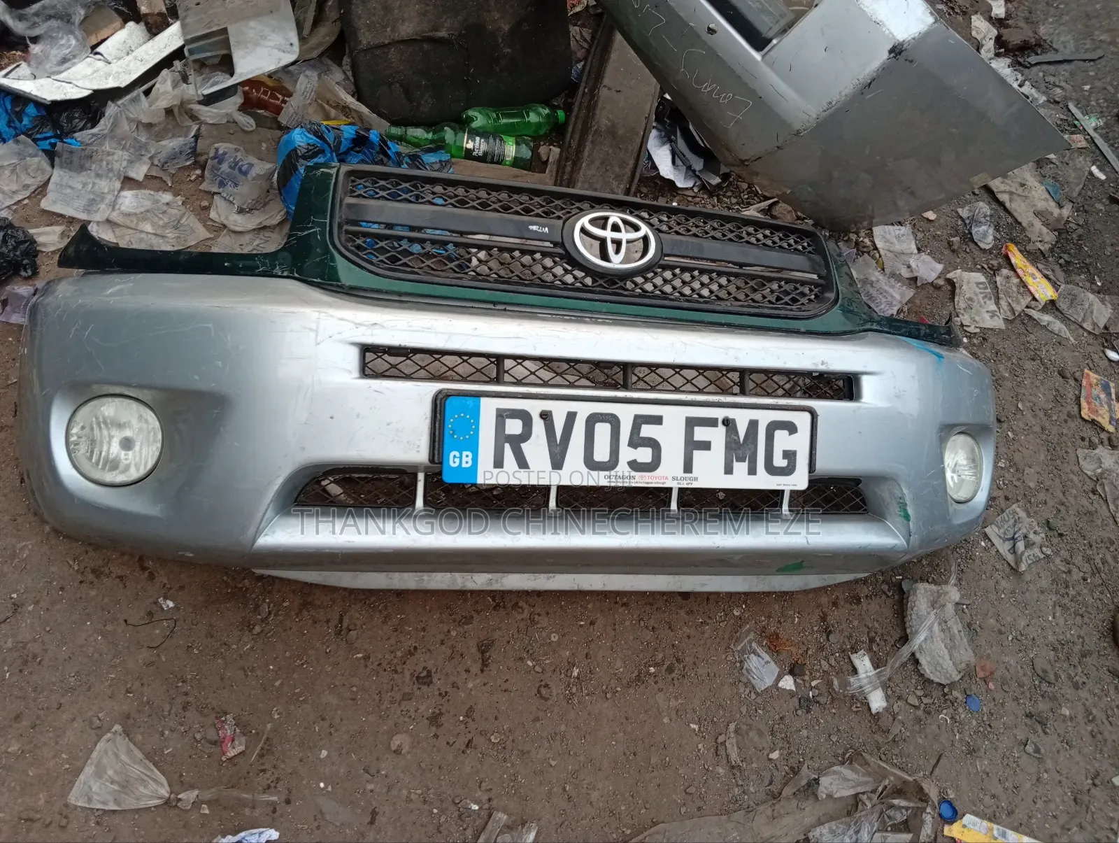 Complete Front Bumper Rav4 2005 Model