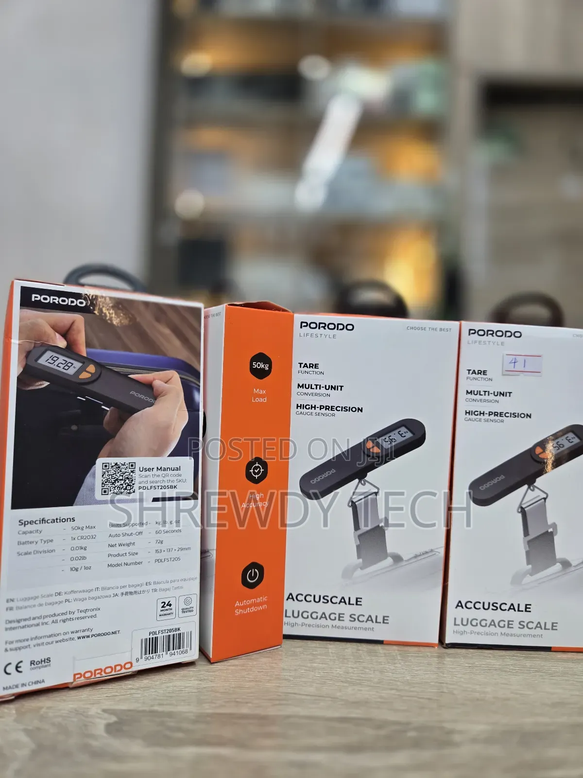 Porodo Accuscale Luggage Scale