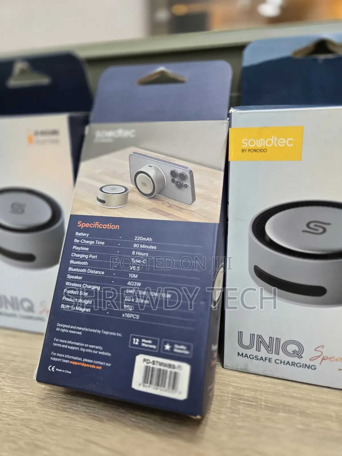 Soundtec by Porodo Magsafe Charging Speaker
