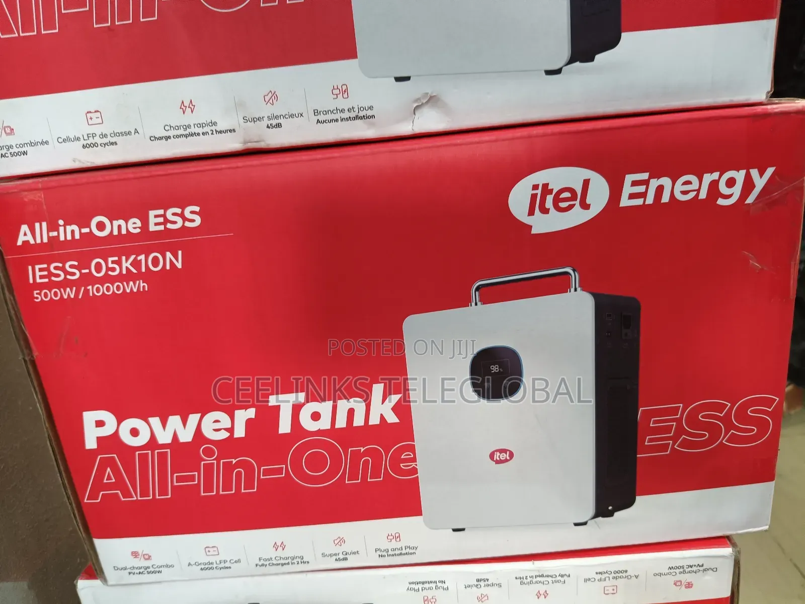 New Tel Energy 500w/1000wh Inverter Power Tank
