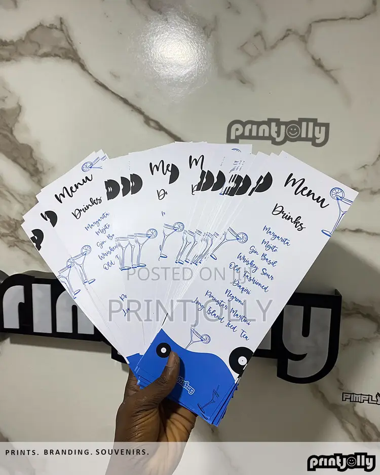 Menu Card / Quality Memu Card
