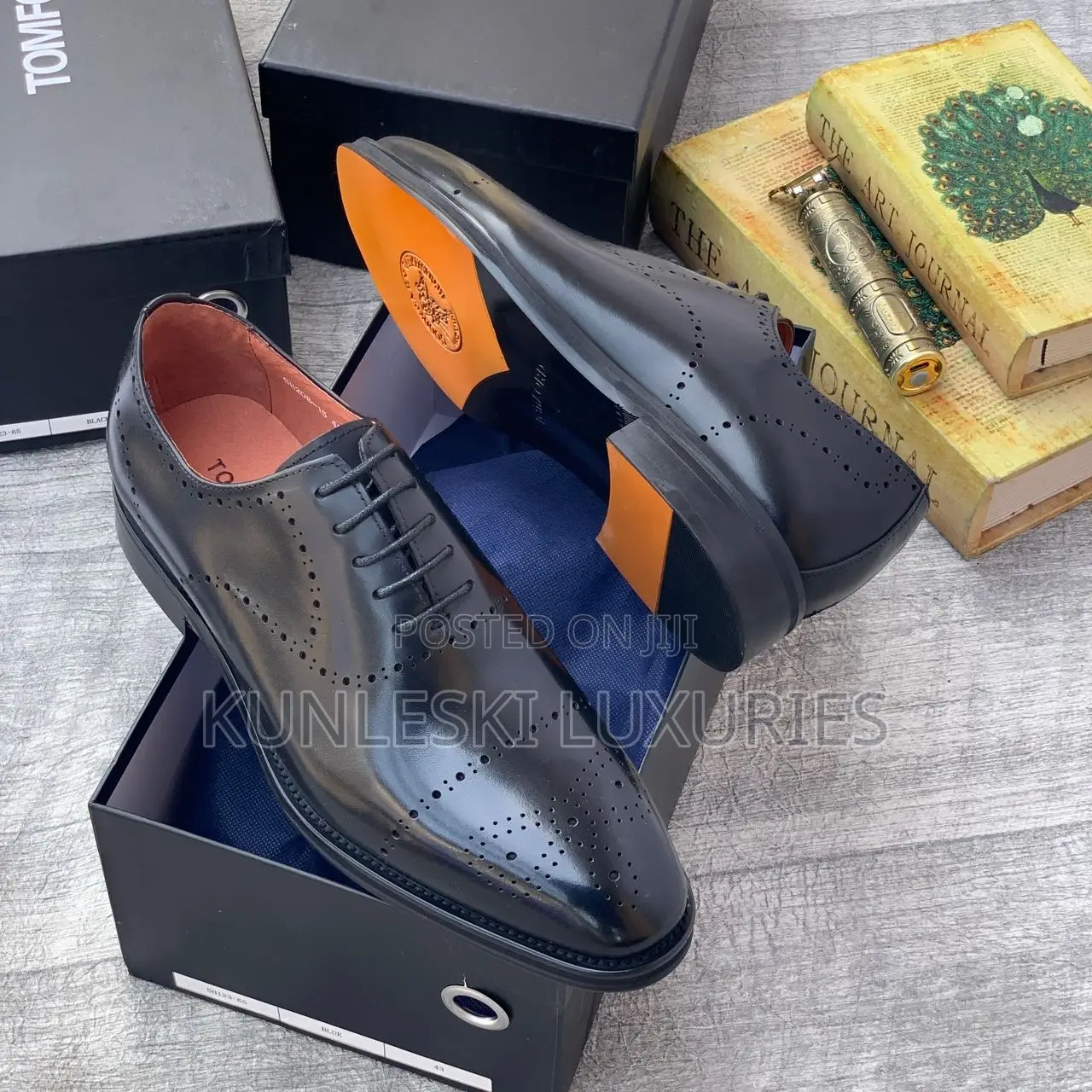 Original Tom Ford Lace Up Shoes For Men