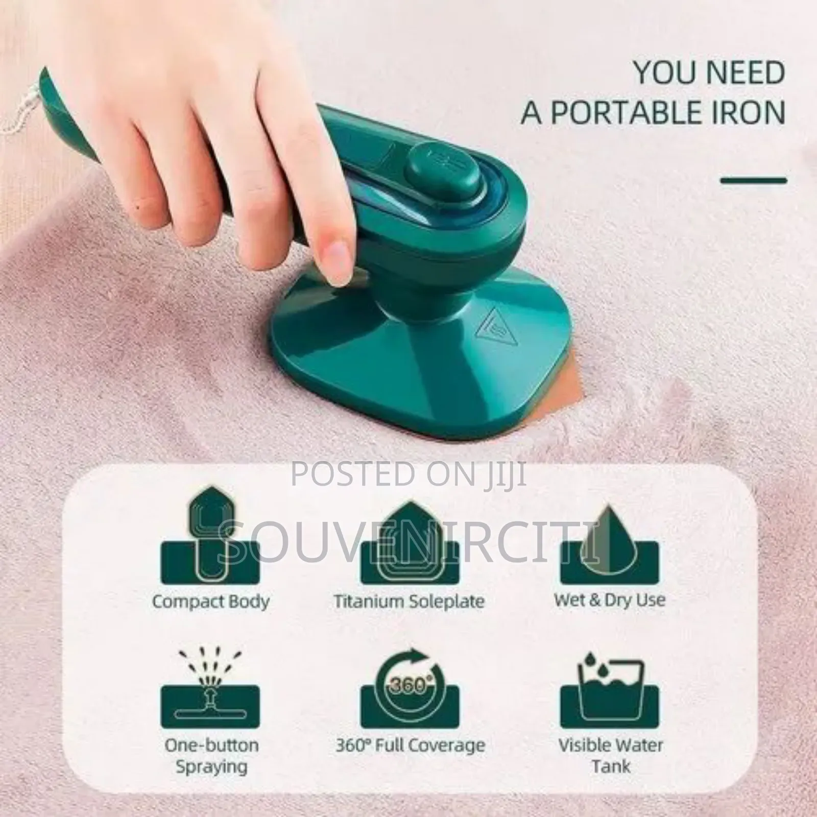 Mini Travel Portable Electric Iron