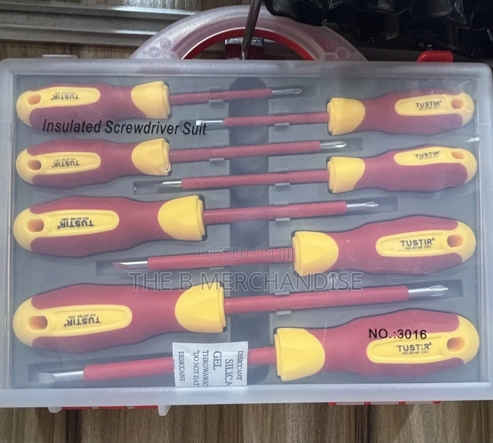 8pcs Insulated Electrical Screwdriver Set