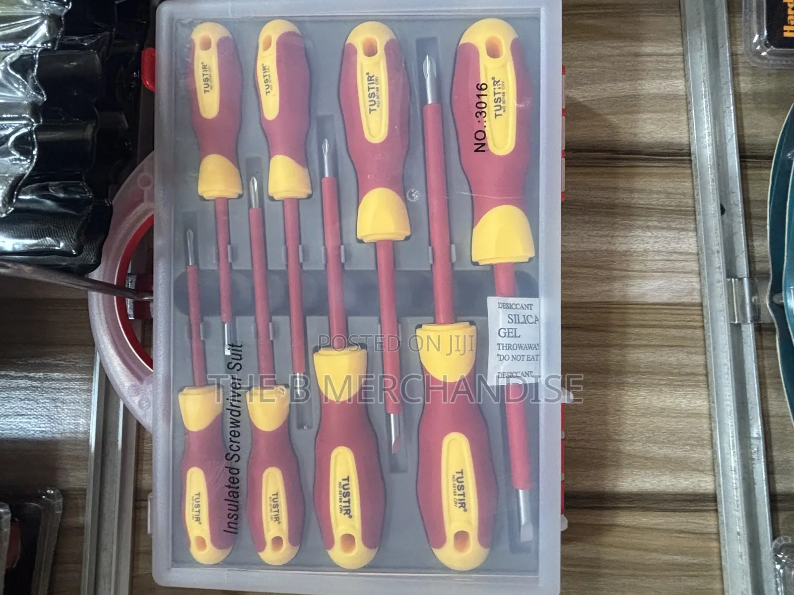 8pcs Insulated Electrical Screwdriver Set
