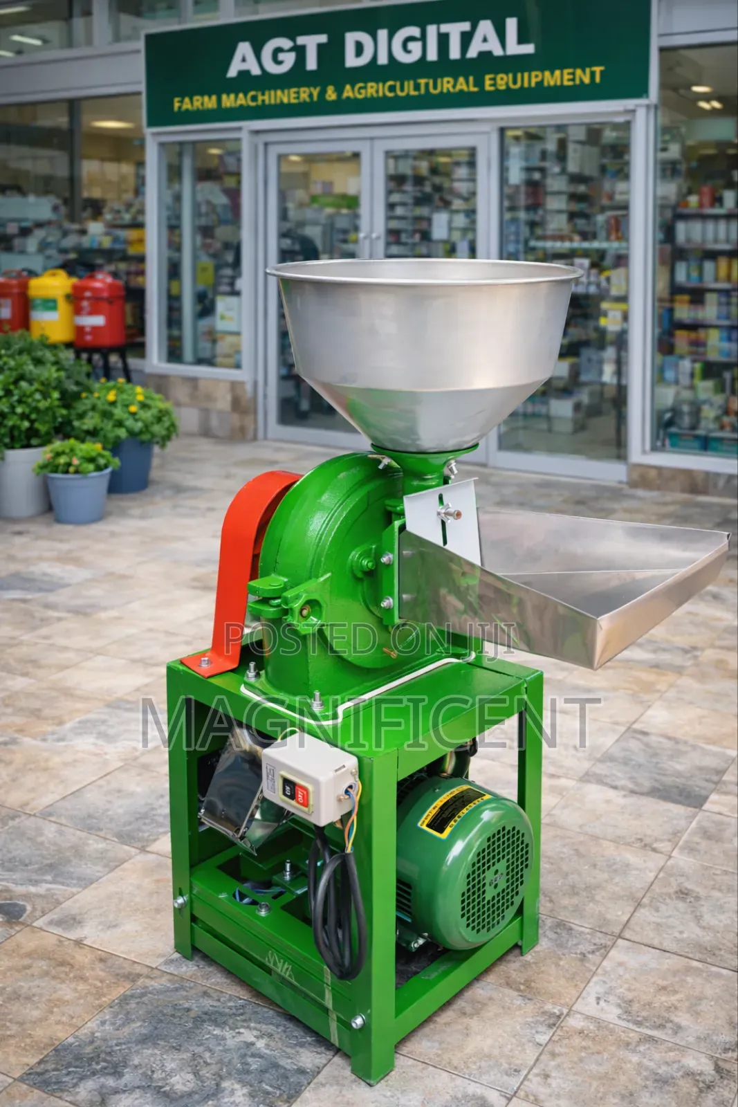 Industrial 5hp Crusher Machine – Fast Durable for Maize and Cassav