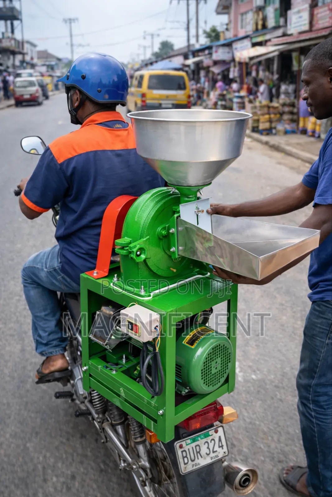 Industrial 5hp Crusher Machine – Fast Durable for Maize and Cassav