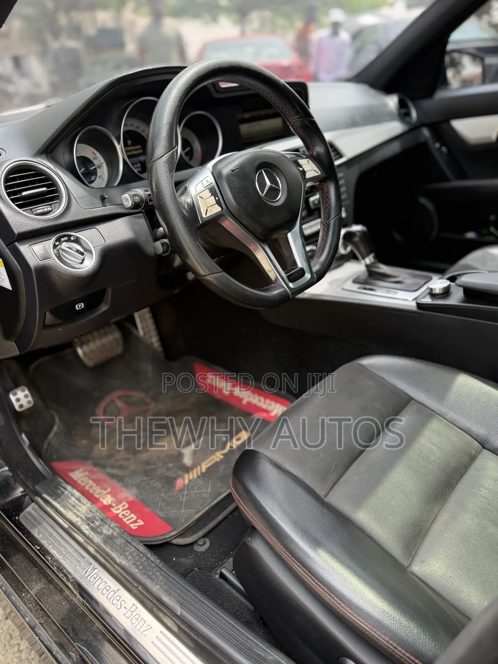 Mercedes-Benz C300 Sport 4Matic Sedan AWD (3.5L 6cyl 7A) 2013 Black