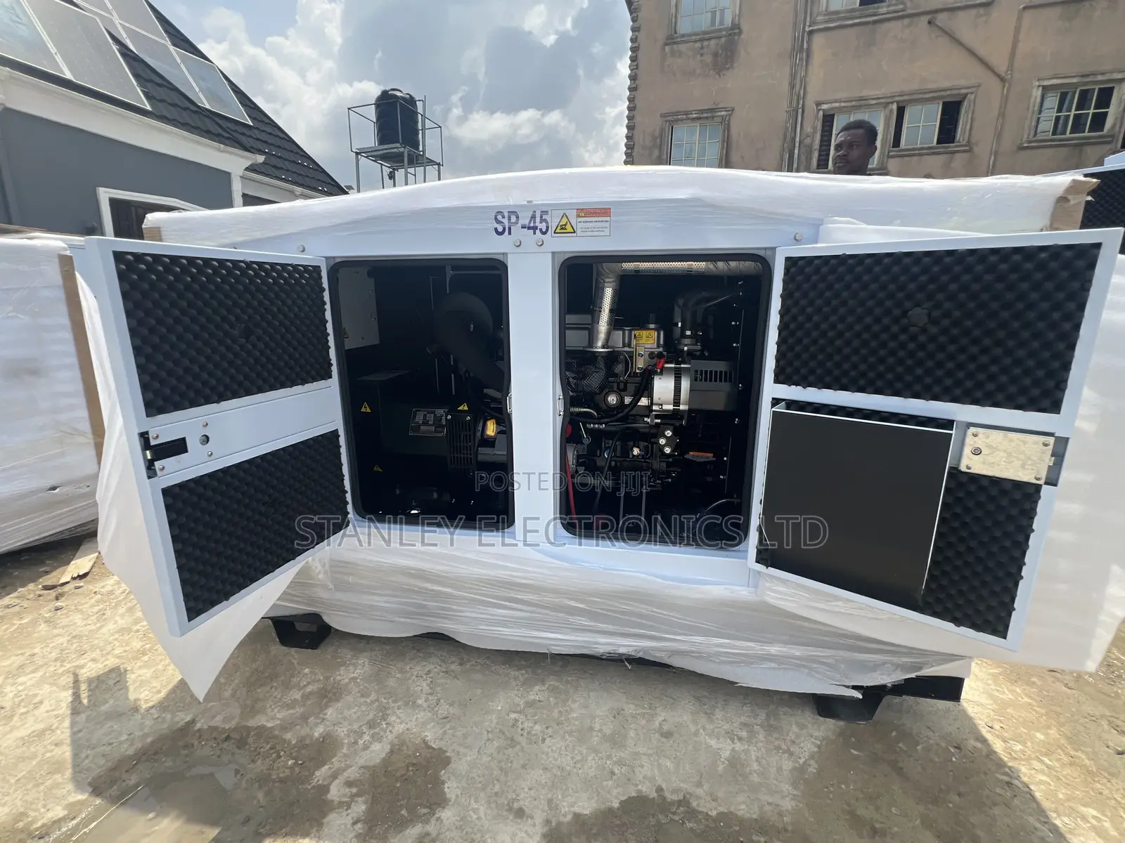 New Arrival of 45kva Perkins Soundproof Generator Diesel Engine