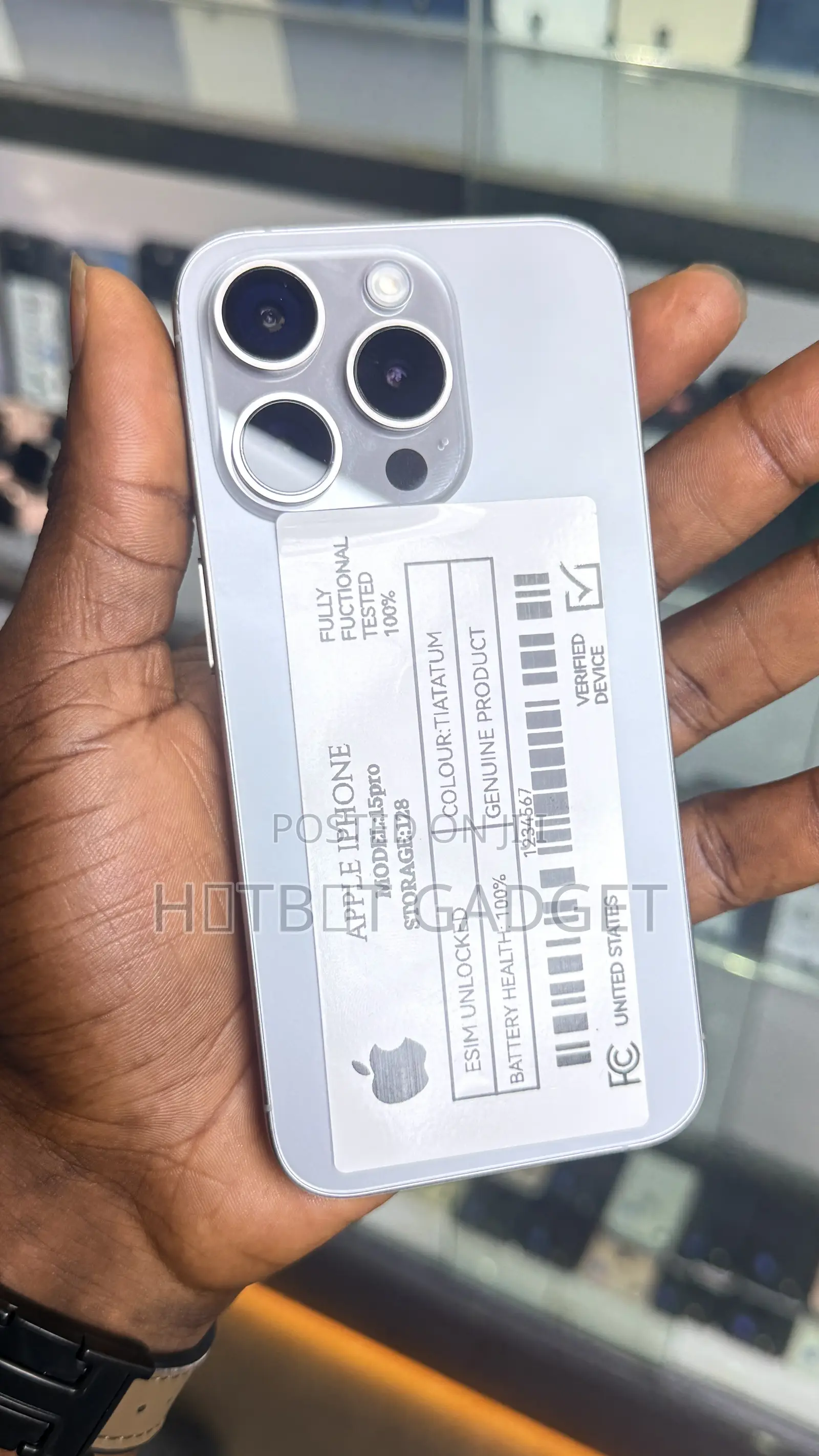 Apple iPhone 15 Pro 128 GB White