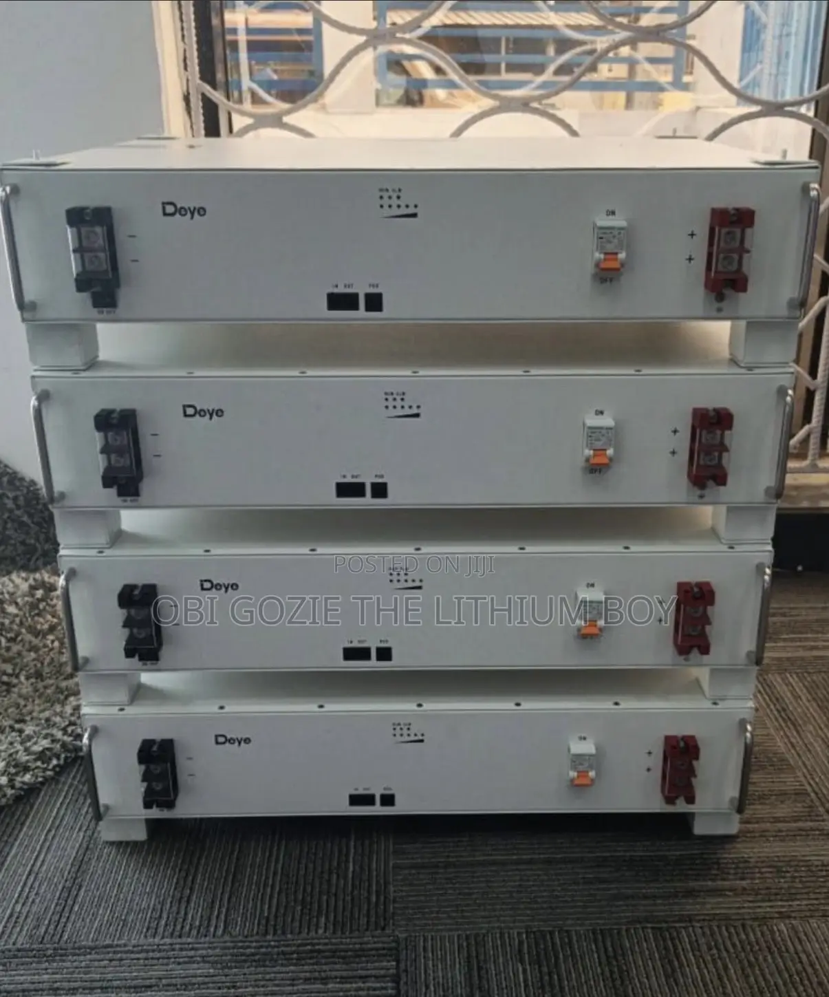 10kwh-51.2v Deye Solar Lithium Battery. Best Deye Importer and Seller