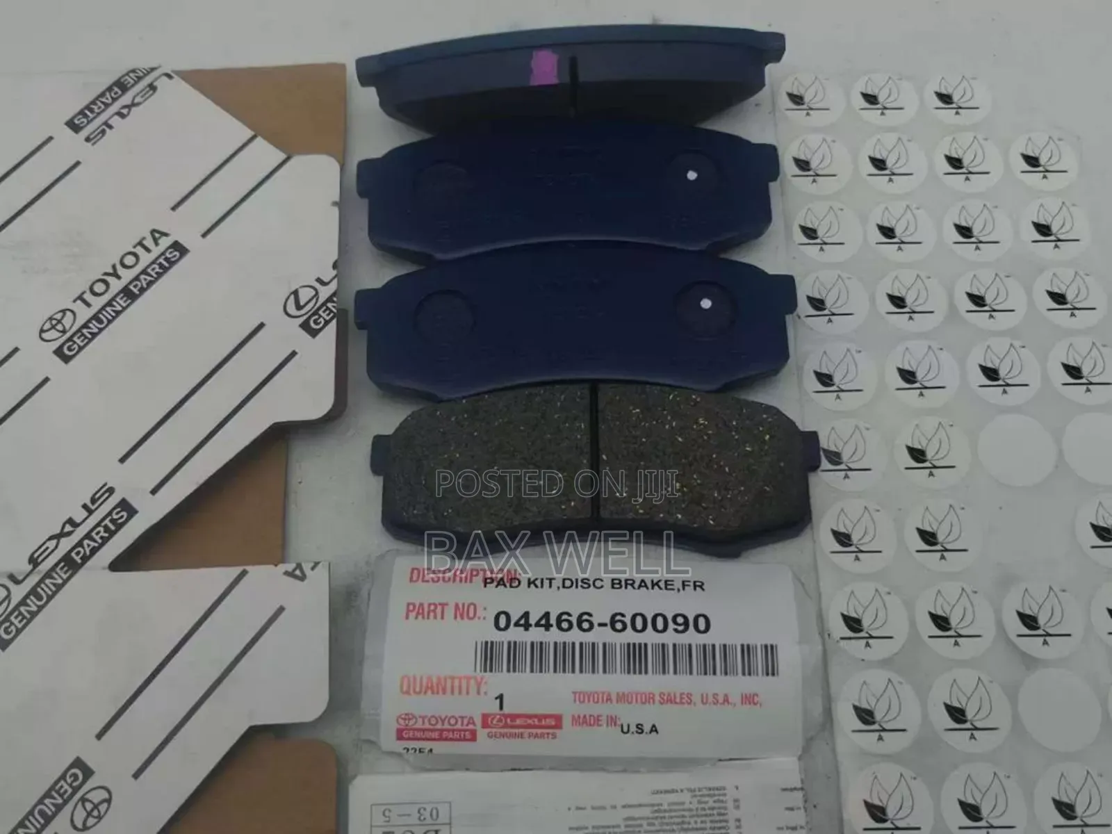 Toyota Brisco for Front and Back Brake Pad Gx460 and Gx470,Prado 2010