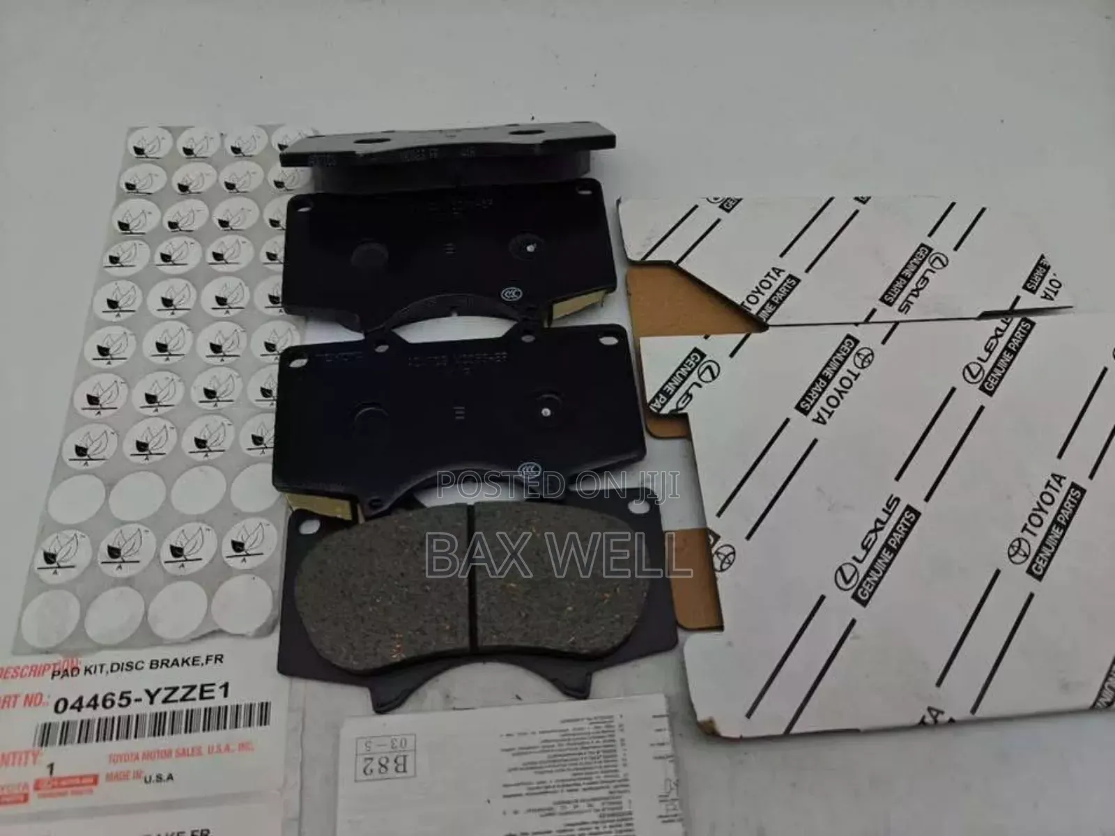 Toyota Brisco for Front and Back Brake Pad Gx460 and Gx470,Prado 2010