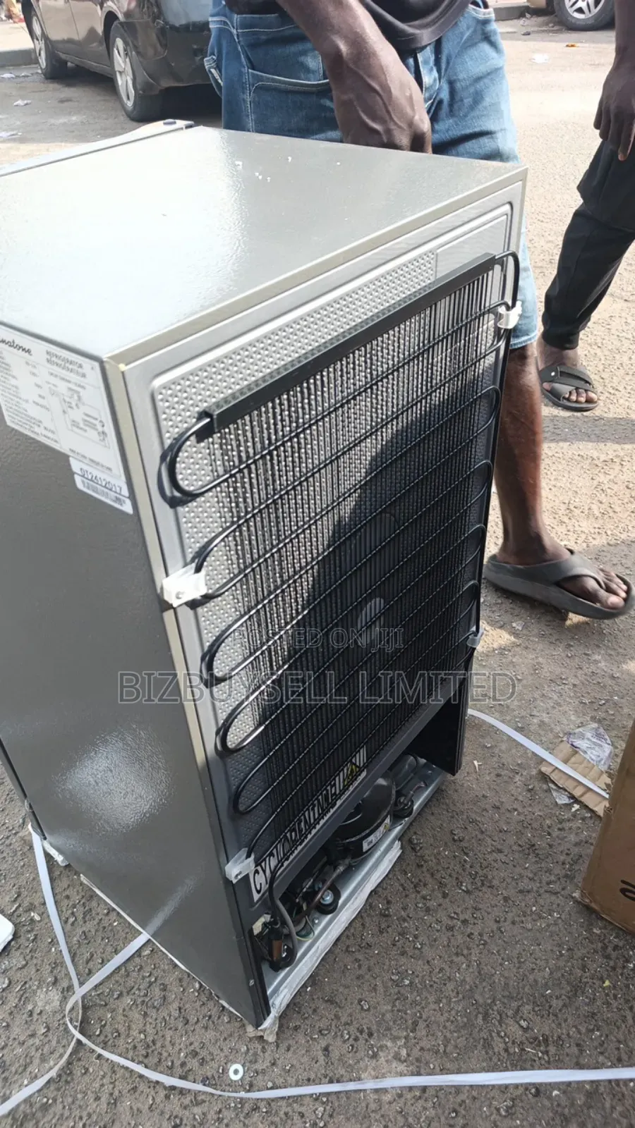 Single Door Binatone Refrigerator With Key Lock.